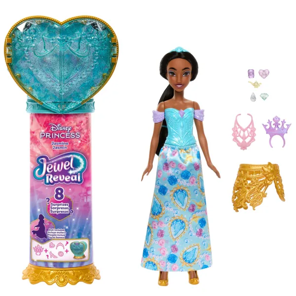 Disney Princeze - Cuddly Iznenađenje Beba - Jasmine - Mattel slika 6
