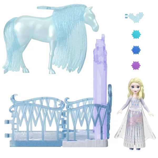 Disney Princeze: Ledeno Kraljevstvo 2 mini Elzin kraljevski štalica - Mattel slika 3