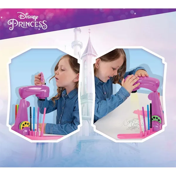 Disney Princeze Projektor bojanka set - Lisciani slika 4