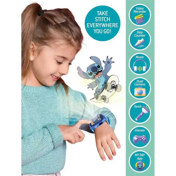 Disney Stitch uzorak pametni sat - Lisciani slika 3