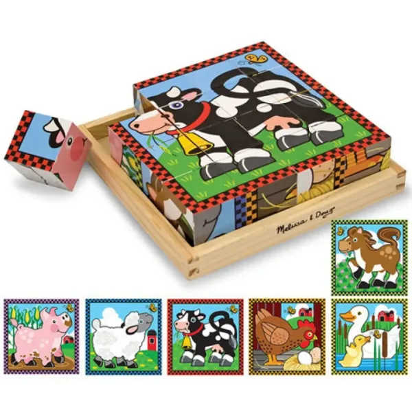 Drvena slagalica sa životinjama - Melissa & Doug slika 2