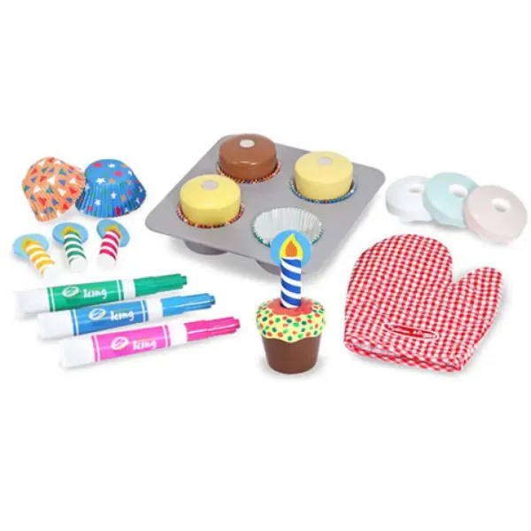 Pečenje-kuhanje Cupcake igračka set - Melissa & Doug slika 2