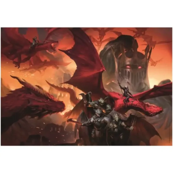Dungeons & Dragons: Red Dragon HQC 1000 kom slagalica - Clementoni slika 2