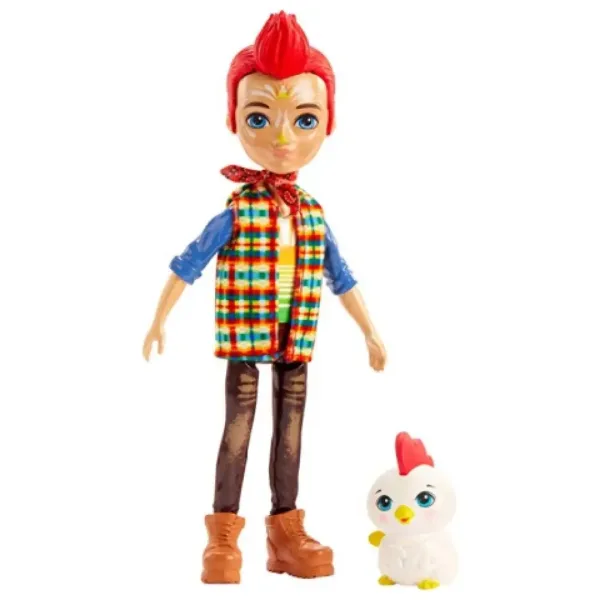 Enchantimals Edward Rooster figura i Cluck, figura pijetla - Mattel slika 2