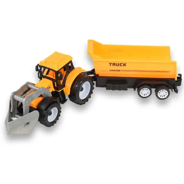 Engineering Truck: 2-dijelni pribor s traktorom, prikolicom i bagerom slika 4