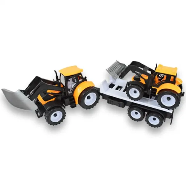 Engineering Truck: 2-dijelni traktor set s prikolicom i priključkom 46cm slika 3