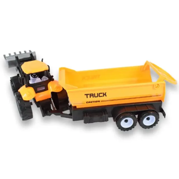 Engineering Truck: Bager traktor radni stroj sa prikolicom 45 cm slika 3