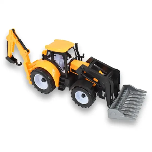 Engineering Truck: Traktorski radni stroj rovokopač utovarivač u dvije verzije 39 cm slika 5