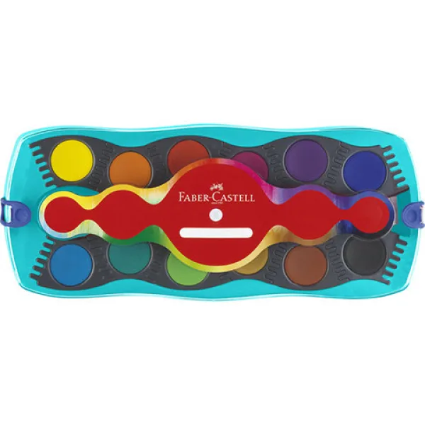 Faber-Castell: Set akvarela u 12 boja, tirkizna slika 2