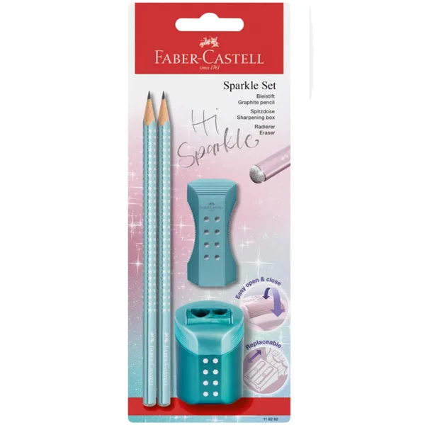 Faber-Castell: SPARKLE set od 4 komada pribora za pisanje u više varijanti 1 komad slika 2