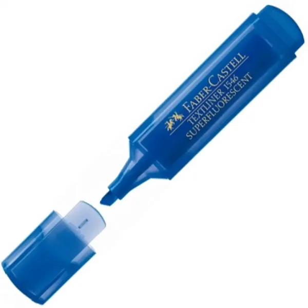Faber-Castell: Superfluorescenti textmarker plave boje slika 1