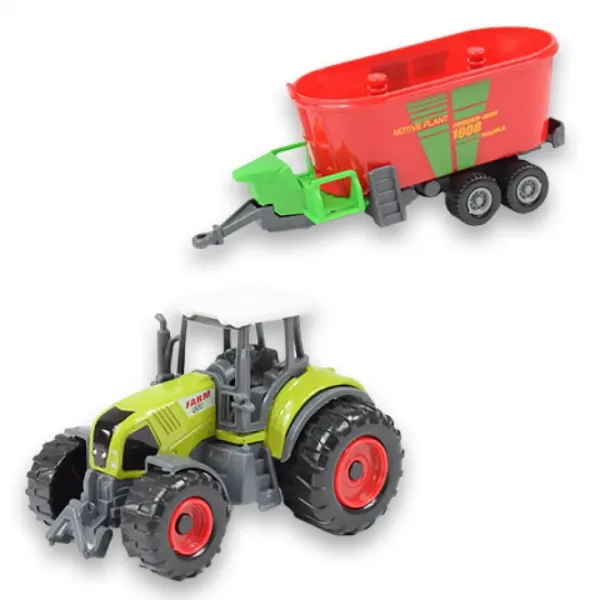 Farm Set: Poljoprivredni traktor s prikolicom u četiri verzije 22cm slika 7