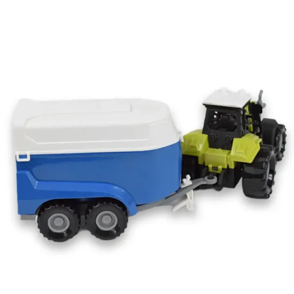 Farm Truck: Traktor za konje sa prikolicom, svjetlom i zvukom 23cm slika 3