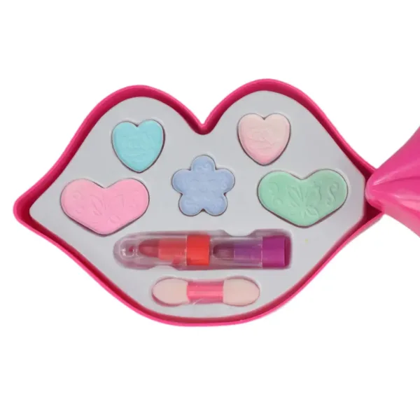 Fashion Make Up: Dvoslojna paleta šminke u obliku usta slika 5