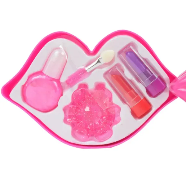 Fashion Make Up: Paleta make-upa u obliku usta na tri razine slika 6
