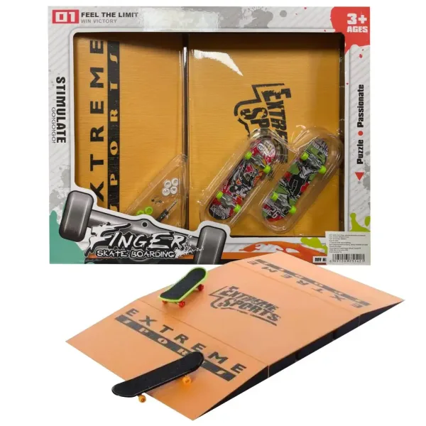 Feel the Limit skateboard za prste Limit Extreme sa elementom staze slika 2