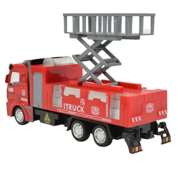 Fire Rescue: Vatrogasno vozilo s podiznom košarom 19 cm slika 2