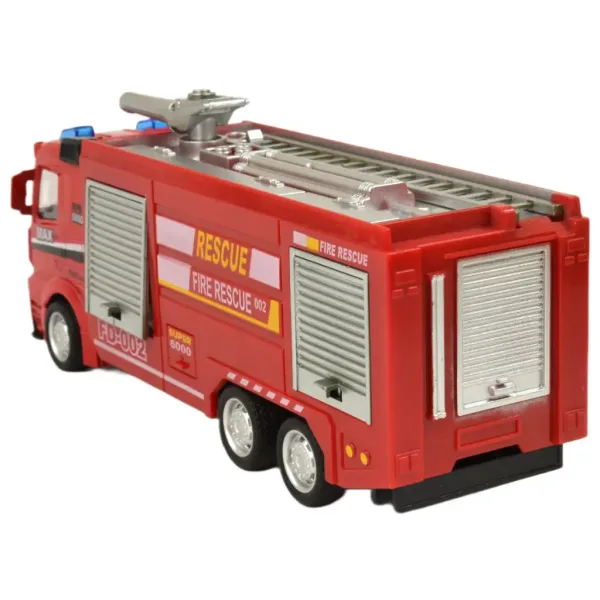 Fire Rescue: Zamašnjak vatrogasno vozilo sa svjetlom i zvukom u više verzija 19cm 1kom slika 9