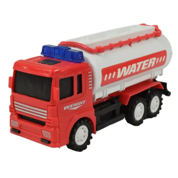 Fire Truck: Vatrogasno vozilo na zamašnjak u nekoliko verzija 13cm slika 6