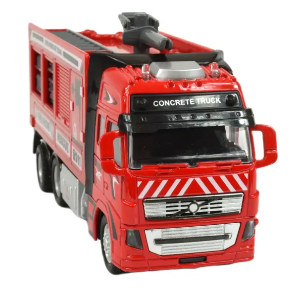 Fire Truck: Vatrogasno vozilo s kranom na zamašnjaku sa svjetlom i zvukom 20 cm slika 5