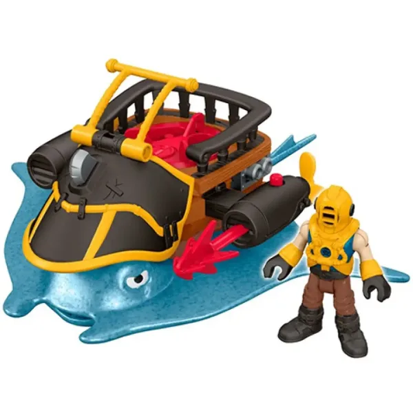Fisher-Price: Imaginext Nemo kapetan i njegov set piratskih igrački - Mattel slika 2