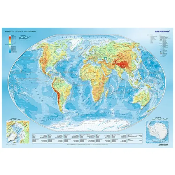 Fizička karta Zemlje puzzle od 1000kom - Trefl slika 2