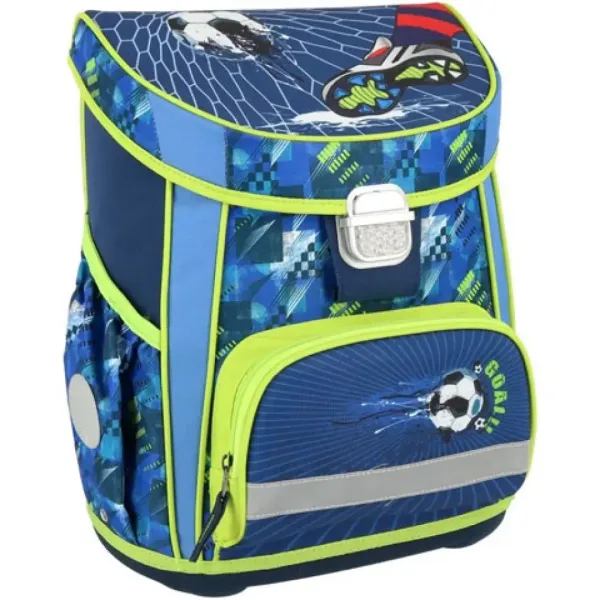 Football goal ergonomska školska torba s držačem za olovke set od 4 komada slika 3