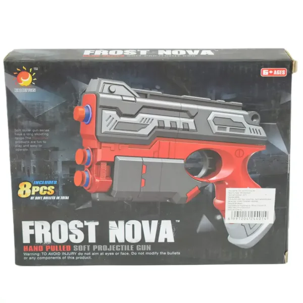 Frost Nova: Ručno oružje za gađanje spužvastim projektilom s daljinom gađanja od 16 metara i 22 cm slika 4
