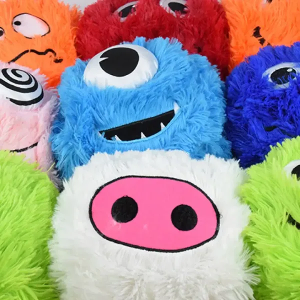 Fuzzy Monsters krznena plišana lopta u nekoliko verzija 23cm slika 6