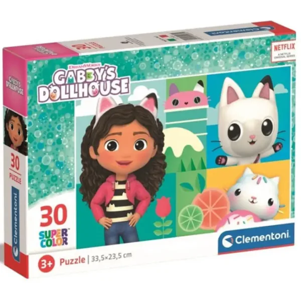 Gabina kuća lutaka Supercolor puzzle 30 kom - Clementoni slika 1