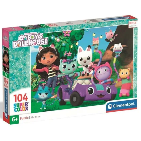 Gabi kućica za lutke 104 komada supercolor puzzle - Clementoni slika 1