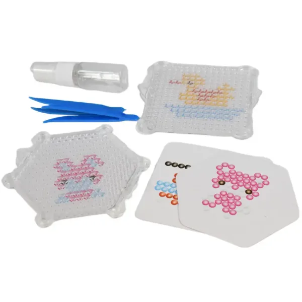 Girl Set: 2 u 1 set za šminkanje i izradu nakita s dodacima slika 4
