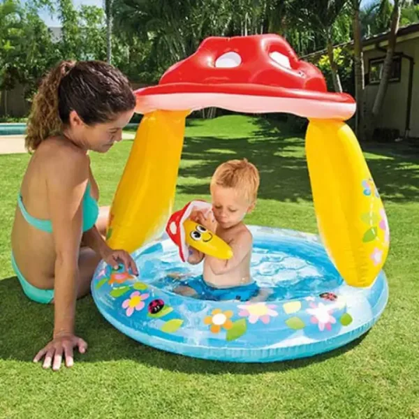 Gljiva bazen za bebe 102x89cm slika 4