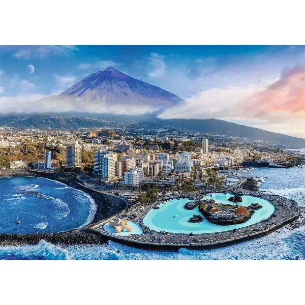 Grad Tenerife, Španjolska 1000 komada HQ puzzle - Trefl slika 2