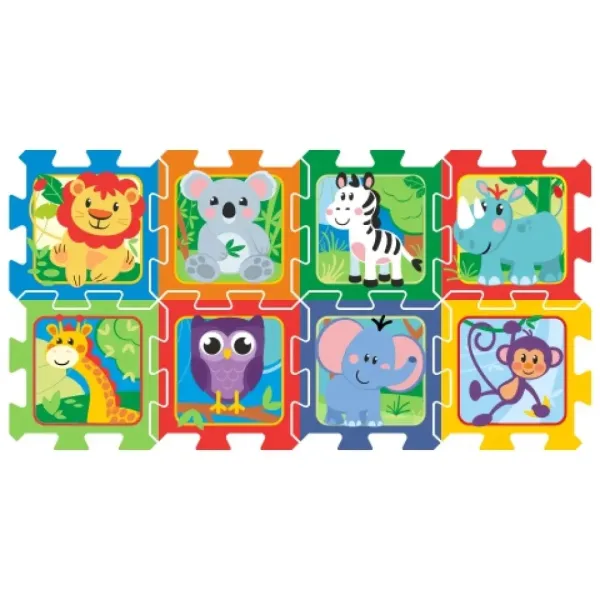 Happy Zoo - Veseli Zoološki vrt spužvaste puzzle slika 3