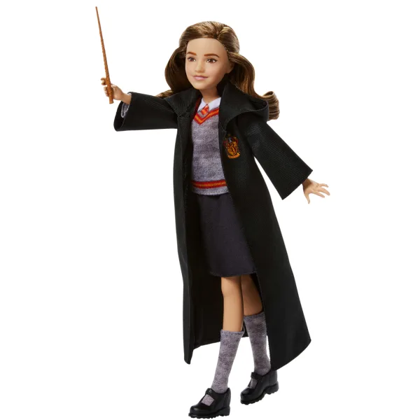 Harry Potter: Hermione Granger lutka u plaštu s čarobnim štapićem - Mattel slika 3