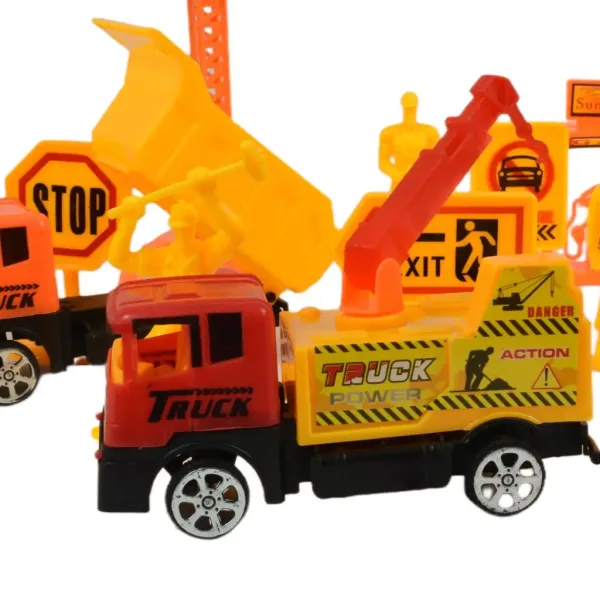 Heavy Duty: Komplet građevinskih igračaka s autićima i dodacima slika 12