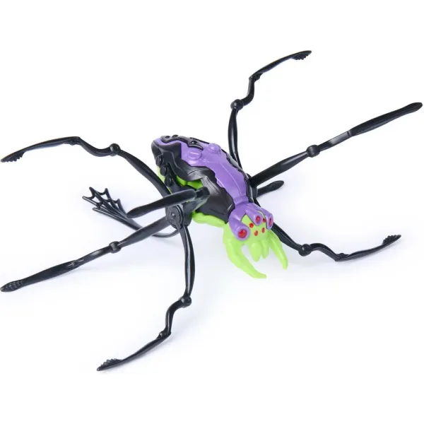 Hex Bots: Skitter Bot interaktivni robot pauk – zeleni-ljubičasti - Spin Master slika 3