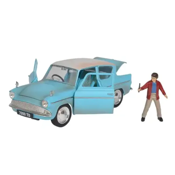 Hollywood Rides - Harry Potter: 1959 Ford Anglia metalni automodel 1/24 - Simba Toys slika 2