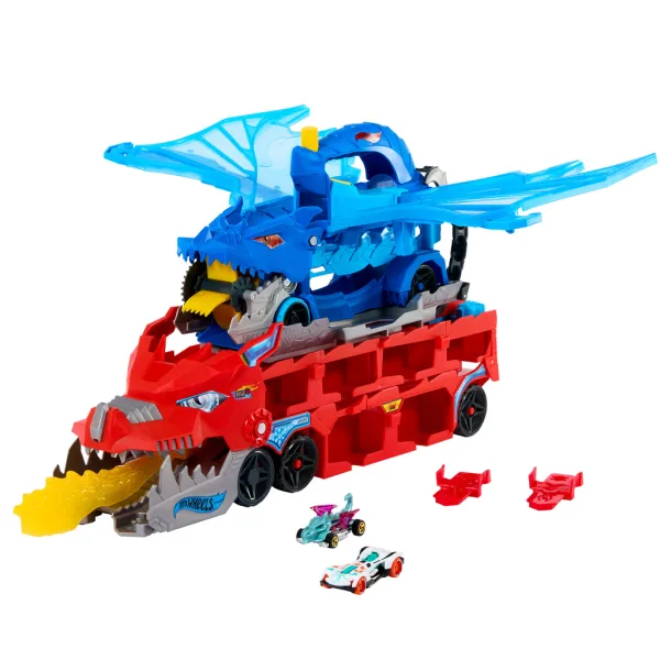 Hot Wheels City: Zmaj vozilo za prijevoz automobila - Mattel slika 4