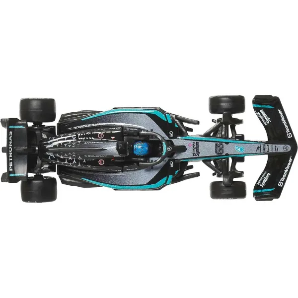 Hot Wheels F1 Autić 2-u Paketu - Mercedes: Antonelli + Russell - Mattel slika 3