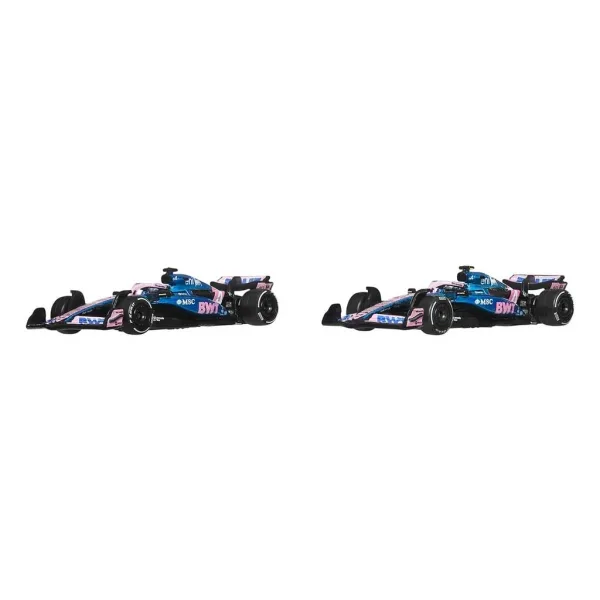 Hot Wheels F1 Mali automobili 2-u paketu - Alpine: Gasly + Colapinto - Mattel slika 2