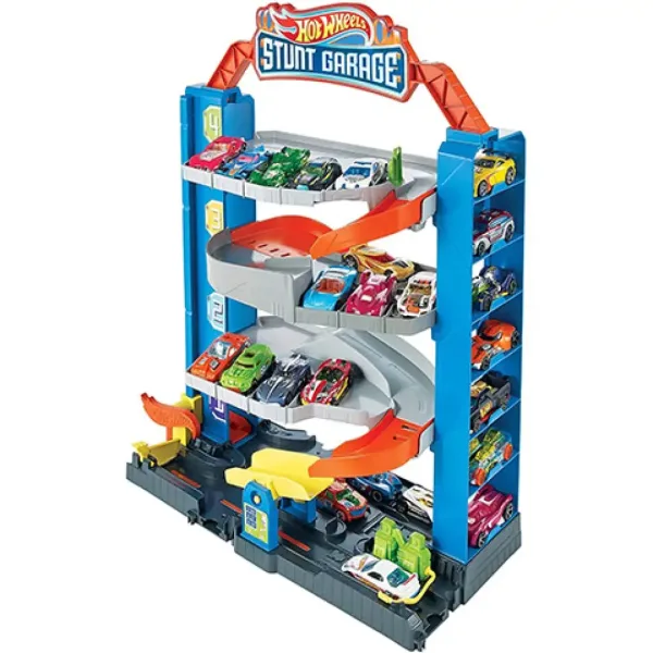 Hot Wheels Kaskaderska garaža sa autićem - Mattel slika 4