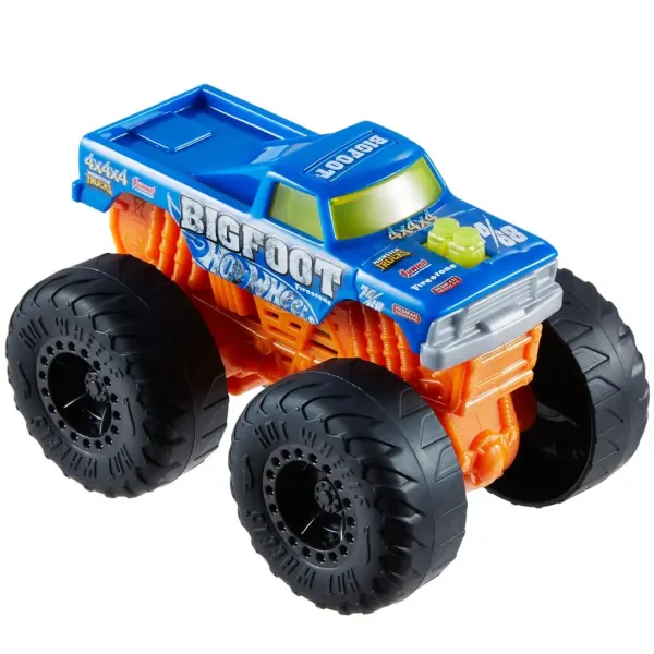 Hot Wheels Monster Trucks: Bigfoot 4x4x4 monster auto s efektima svjetla i zvuka 1/43 - Mattel slika 2