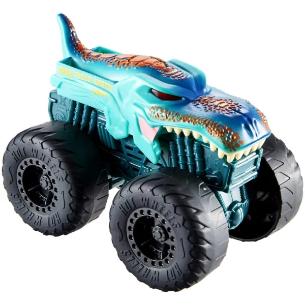 Hot Wheels Monster Trucks: Mega Wrex monster auto s svjetlom i zvučnim efektima 1/43 - Mattel slika 2