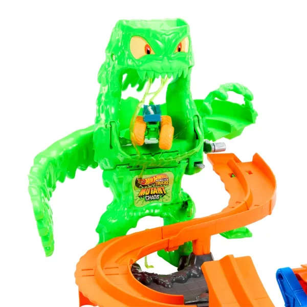 Hot Wheels Monster Trucks Slimečudovište Kaos Staza - Mattel slika 4