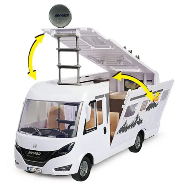 Hymer Kamperski Van s dodacima 30cm - Dickie Toys slika 2