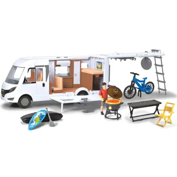 Hymer Kamperski Van s dodacima 30cm - Dickie Toys slika 4