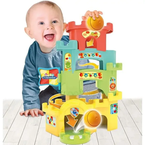 Igračka za bebe Dvorac sa loptom - Clementoni baby slika 5