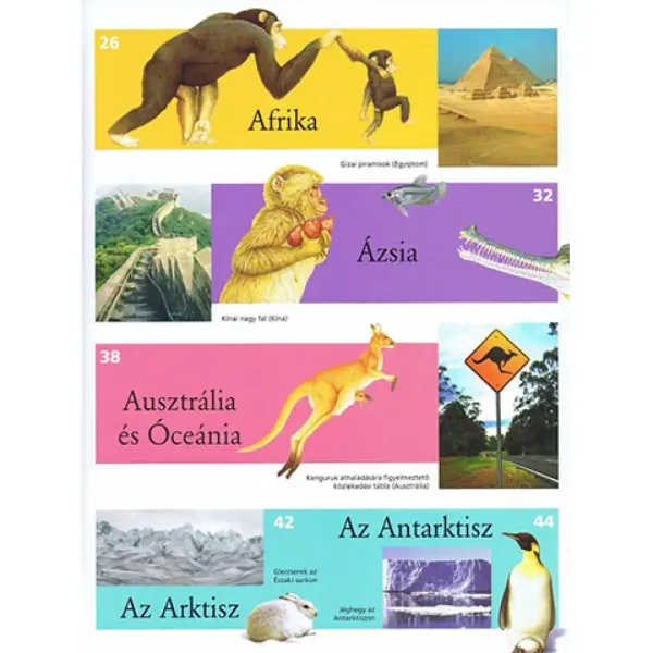 Ilustrirani atlas za djecu - Životinje u svijetu edukativna knjiga slika 3